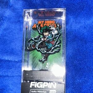 FiGPiN My Hero Academia Enamel Pin - Black and Green